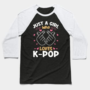 Aneisha K-Pop Girl Baseball T-Shirt